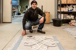 Viaggio tra i lavori di Vigo Mosaici a Campo Ligure